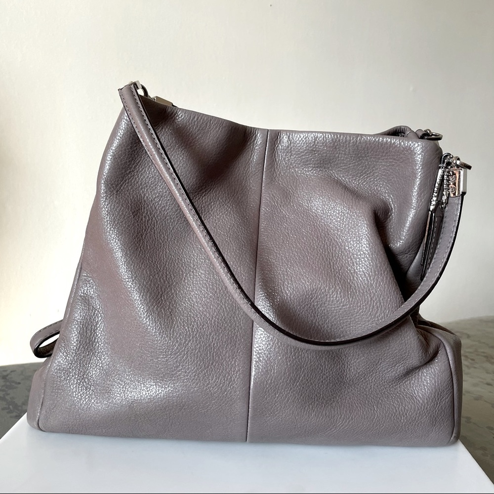 Coach Madison Phoebe Leather Bag ,Purple